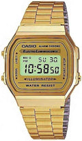 Vintage Gold Digital Metal Watch